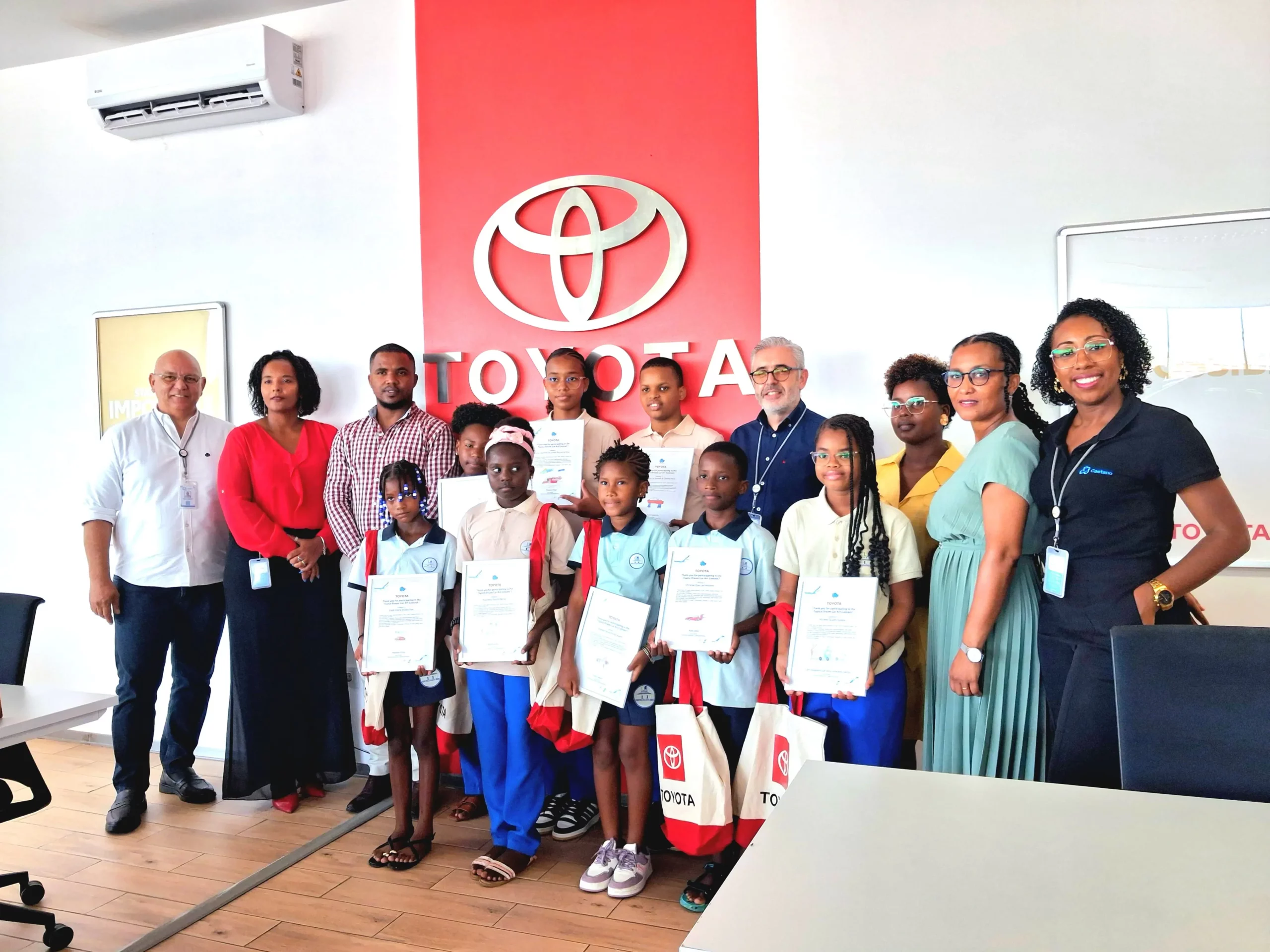 Cabo Verde estreia-se no Toyota Dream Car Art Contest        