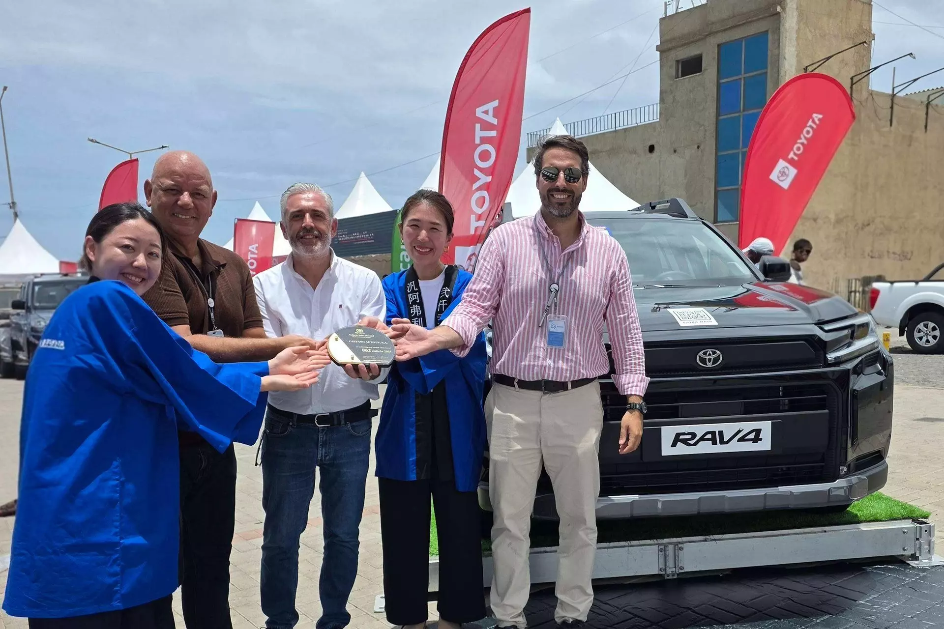 Caetano Cabo Verde alcança novo recorde de vendas da Toyota em 2025