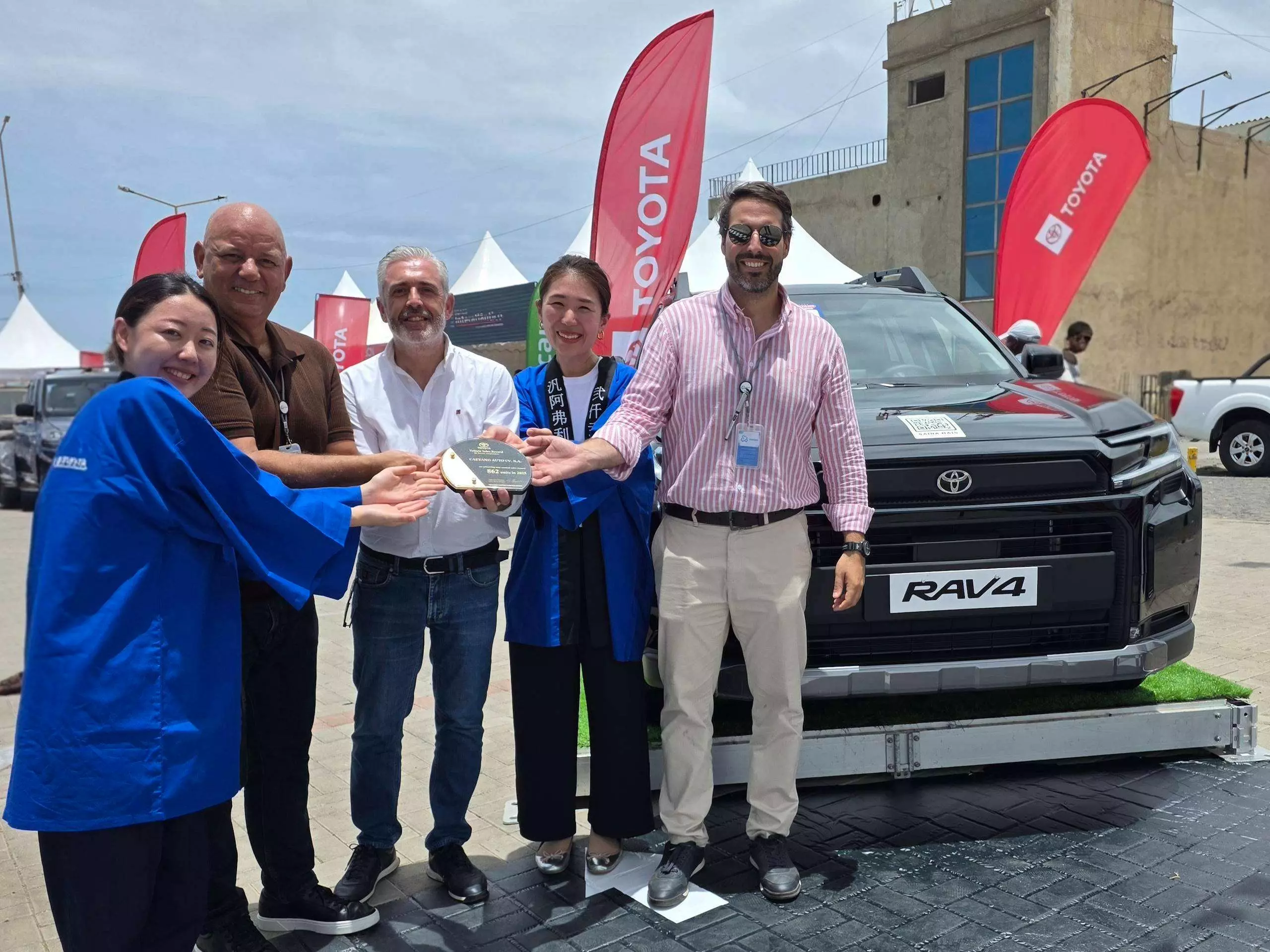 Caetano Cabo Verde alcança novo recorde de vendas da Toyota em 2025        