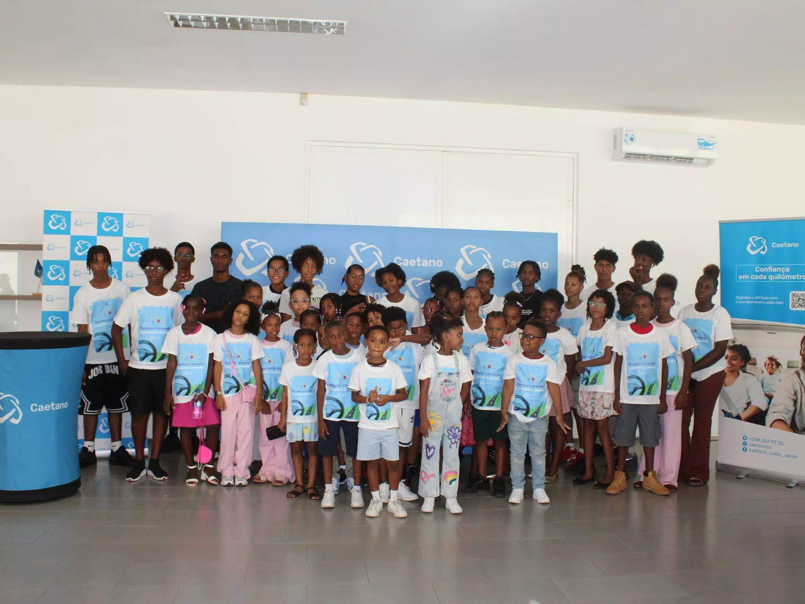 Caetano Cabo Verde assinala o Mês das Crianças com uma atividade institucional        
